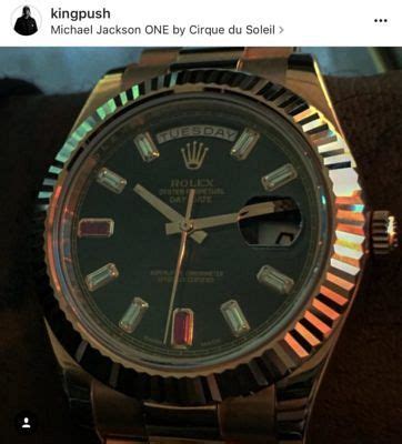 y'all spend real money on fake watches shockingly|Pusha T .